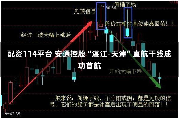 配资114平台 安通控股“湛江-天津”直航干线成功首航
