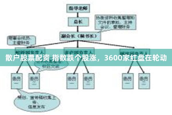 散户股票配资 指数跌个股涨，3600家红盘在轮动