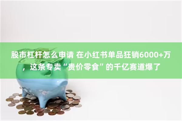 股市杠杆怎么申请 在小红书单品狂销6000+万，这条专卖“贵价零食”的千亿赛道爆了