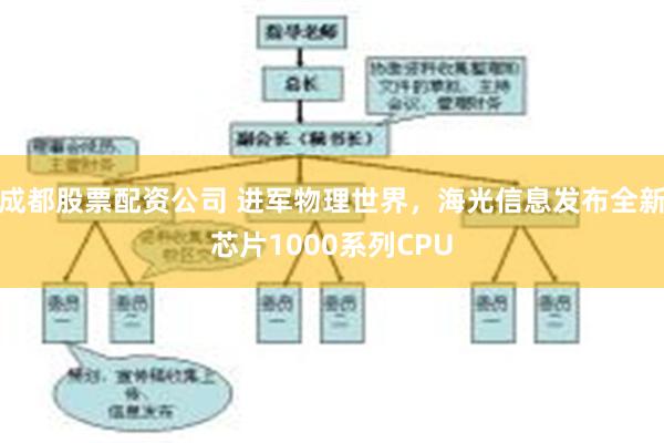 成都股票配资公司 进军物理世界，海光信息发布全新芯片1000系列CPU