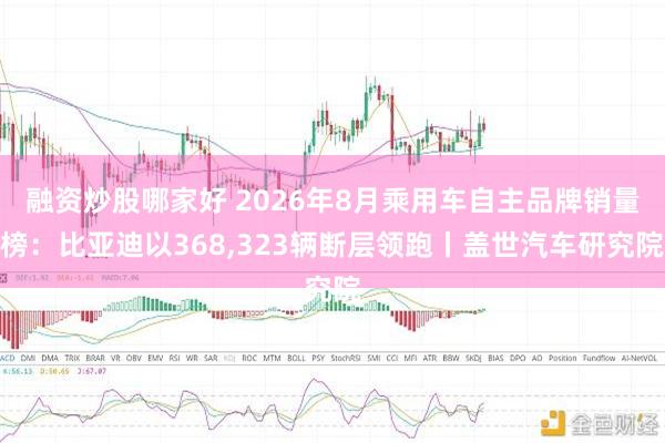 融资炒股哪家好 2026年8月乘用车自主品牌销量榜：比亚迪以368,323辆断层领跑丨盖世汽车研究院